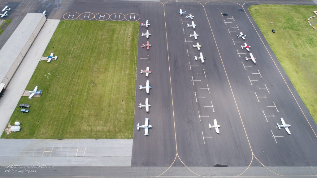 parked planes